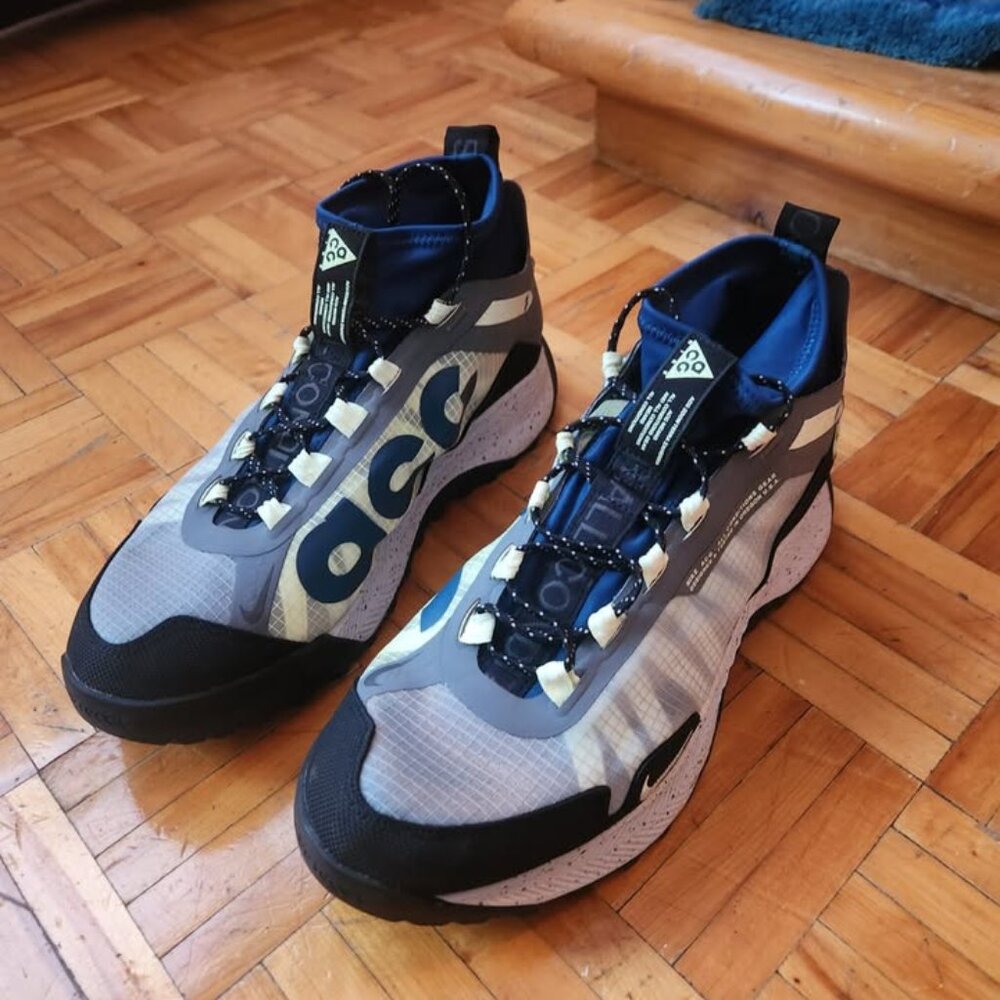 NIKE ACG ZOOM TERRA ZAHERRA GRAY SIZE 9.5 - 19FA-S CQ0076-001 MENS - Picture 2 of 7